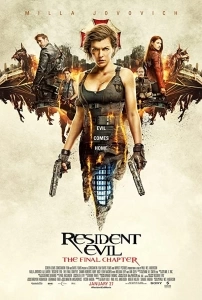 Resident Evil: Son Bölüm Sinema Filmi Resident Evil: The Final Chapter Movie