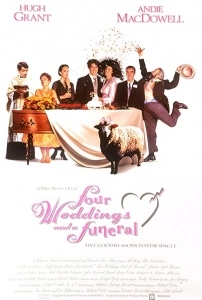 Dört Nikâh Bir Cenaze Sinema Filmi Four Weddings and a Funeral Movie