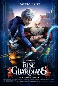 Efsane Beşli Sinema Filmi Rise of the Guardians Movie