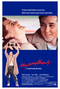 Bir Şey Söyle Sinema Filmi Say Anything Movie