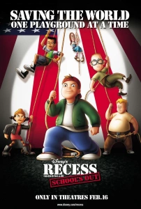 Teneffüs Zili: Okullar Kapandı Sinema Filmi Recess: School's Out Movie
