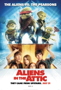 Evimde Uzaylı Var Sinema Filmi Aliens in the Attic Movie