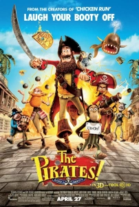 Korsanlar! Sinema Filmi The Pirates! Band of Misfits Movie